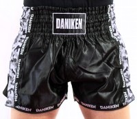 DANIKEN Spodenki do Kickboxingu / Muay Thai SPECIAL CAMO Szare