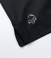 GROUND GAME Spodenki MMA Athletic Black Shiny