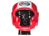 FAIRTEX Kask Bokserski HG3 Full Coverage Czerwony