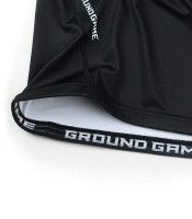 GROUND GAME Rashguard MMA IBJJF Czarny