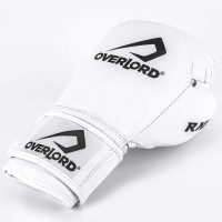 OVERLORD Rękawice Bokserskie RAGE Białe