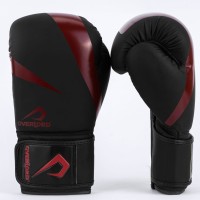 OVERLORD Rękawice Bokserskie RIVEN Czarno-Czerwone