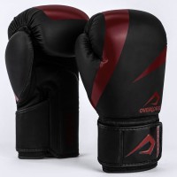 OVERLORD Rękawice Bokserskie RIVEN Czarno-Czerwone