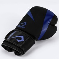 OVERLORD Rękawice Bokserskie RIVEN Czarno-Niebieskie