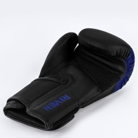 OVERLORD Rękawice Bokserskie RIVEN Czarno-Niebieskie