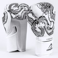 OVERLORD Rękawice Bokserskie LEGEND Białe