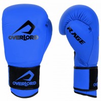 OVERLORD Rękawice Bokserskie RAGE Niebieskie