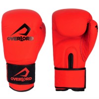 OVERLORD Rękawice Bokserskie RAGE Czerwone