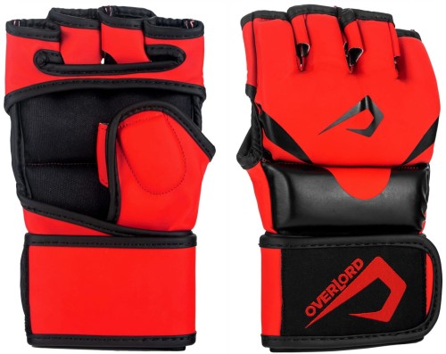 OVERLORD Rękawice MMA X-MMA Czerwone