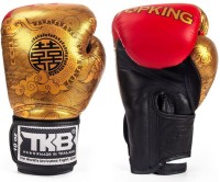 TOP KING Rękawice Bokserskie HAPPINESS CHINESE Złoto-Czerwone