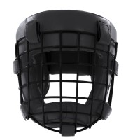 BELTOR Kask Karate / Krav Maga z Kratą Metalową Czarny