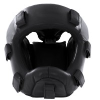 BELTOR Kask Karate / Krav Maga z Kratą Metalową Czarny