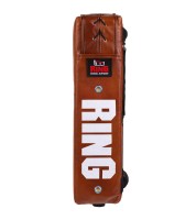 RING SPORT Tarcza do Kopnięć Prosta Skórzana Brązowa 60 x 30 cm