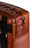 RING SPORT Tarcza do Kopnięć Prosta Skórzana Brązowa 75 x 35 cm