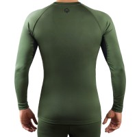 GROUND GAME Rashguard MMA Athletic Khaki