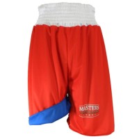 MASTERS Spodenki Bokserskie Dwustronne Czerwono-Niebieskie