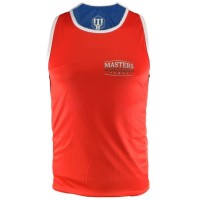 MASTERS Koszulka Bokserska Dwustronna Czerwono-Niebieska