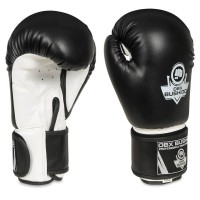 BUSHIDO Rękawice Bokserskie ARB-407 Dziecięce Czarno-Białe
