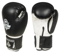 BUSHIDO Rękawice Bokserskie ARB-407 Dziecięce Czarno-Białe