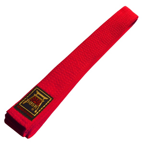 BUSHI Pas do Karate Czerwony