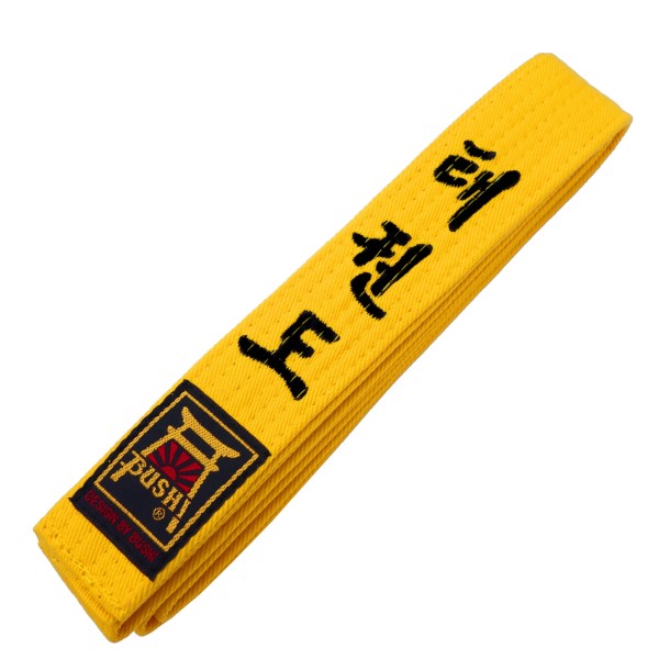 BUSHI Pas do Taekwondo Żółty