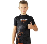 GROUND GAME Rashguard MMA Dziecięcy Tora