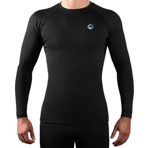 GROUND GAME Rashguard MMA Essential Logo Długi Rękaw