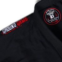 GROUND GAME Kimono do BJJ Wizard Czarne (250g)