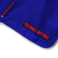 GROUND GAME Kimono do BJJ Wizard Niebieskie (250g)