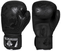 BUSHIDO Rękawice Bokserskie BLACK DRAGON