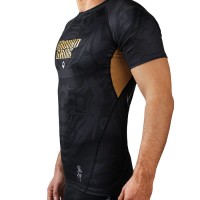 GROUND GAME Rashguard MMA Oni Samurai