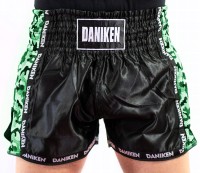 DANIKEN Spodenki do Kickboxingu / Muay Thai SPECIAL CAMO Zielone