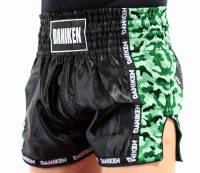 DANIKEN Spodenki do Kickboxingu / Muay Thai SPECIAL CAMO Zielone