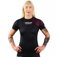 GROUND GAME Rashguard MMA Damski Tsuru Warrior