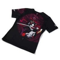 GROUND GAME Rashguard MMA Damski Tsuru Warrior