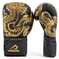 OVERLORD Rękawice Bokserskie LEGEND Czarno-Złote