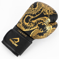 OVERLORD Rękawice Bokserskie LEGEND Czarno-Złote