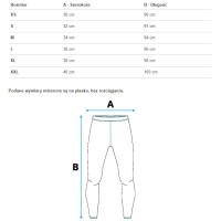 GROUND GAME Legginsy MMA Męskie Oni Samurai