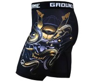 GROUND GAME Spodenki MMA Obcisłe Vale Tudo Oni Samurai