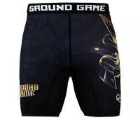 GROUND GAME Spodenki MMA Obcisłe Vale Tudo Oni Samurai