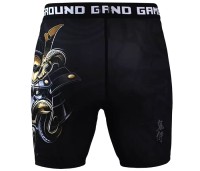 GROUND GAME Spodenki MMA Obcisłe Vale Tudo Oni Samurai