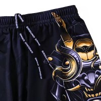 GROUND GAME Spodenki MMA Dziecięce Oni Samurai