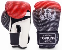 TOP KING Rękawice Bokserskie Super Star Air Czerwone