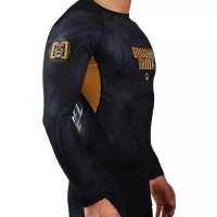 GROUND GAME Rashguard MMA Oni Samurai