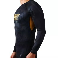 GROUND GAME Rashguard MMA Oni Samurai
