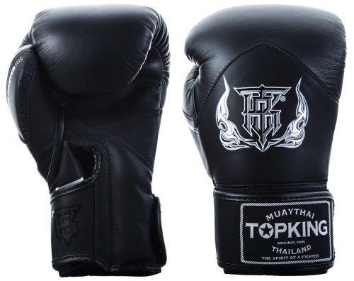 TOP KING Rękawice Bokserskie Blend TKBGBL Czarne