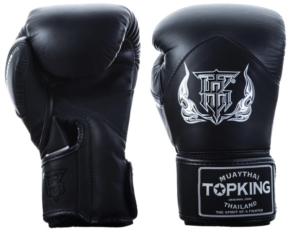 TOP KING Rękawice Bokserskie Blend TKBGBL Czarne