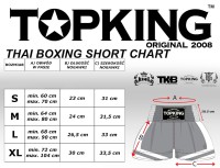 TOP KING Spodenki Muay Thai TKTBS-SP08