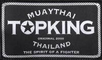 TOP KING Spodenki Muay Thai Lumpinee Niebieskie
