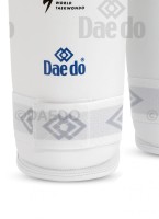 DAEDO Ochraniacze Piszczeli PRO do Taekwondo z Atestem WT / WTF